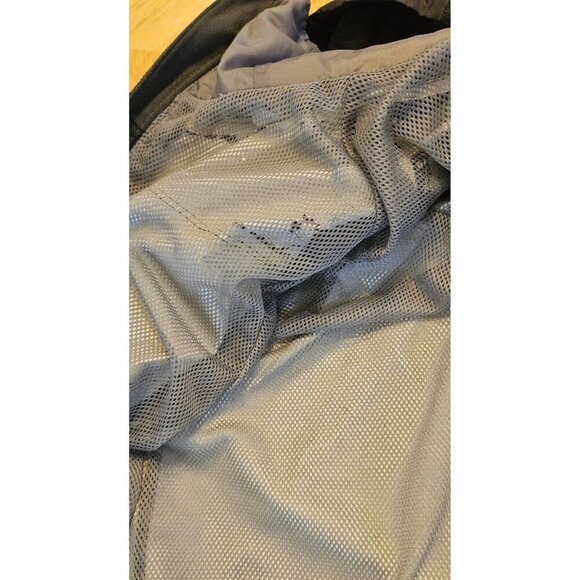 The North Face HyVent Hooded Windbreaker Ski Snow Rain Jacket Gray Men's Sz M - Picture 10 of 11